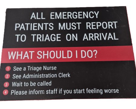 All Emergency Patients Must Report (Medium)